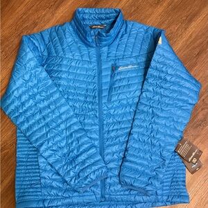 Eddie Bauer Blue Packable MicroTherm 2.0 Jacket